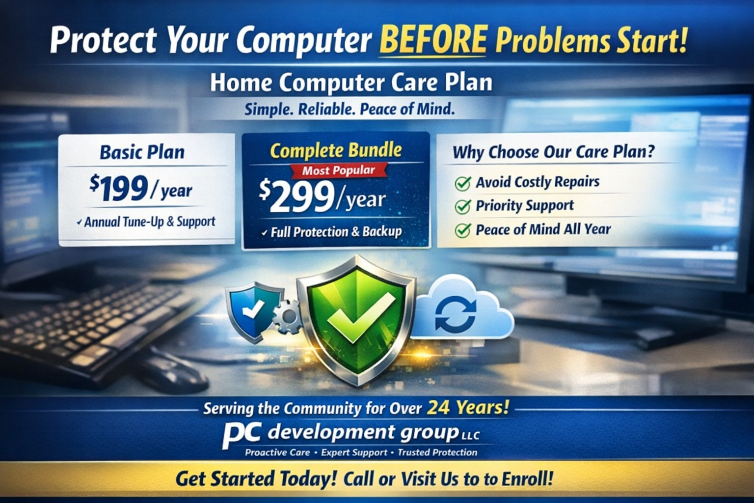 PCDG Home Computer Care Plan